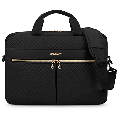 BAGSMART Laptoptasche, 17,3-Zoll-Aktentasche für...