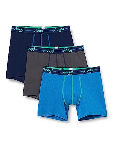 Sloggi Men Herren Start C3P Box Short, Multiple...