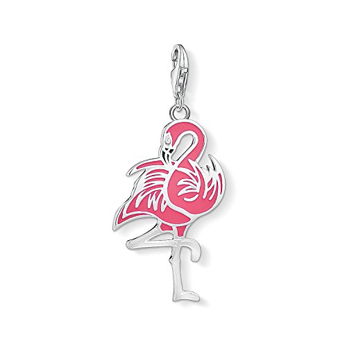 Thomas Sabo Damen Charm-Anhänger Flamingo Charm...