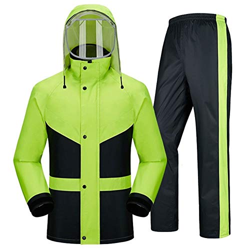 ZBXK Regenanzug für Herren Damen Regenkleidung...