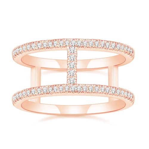 Titaniumcentral Ringe Damen Rosegold Gold Silber...