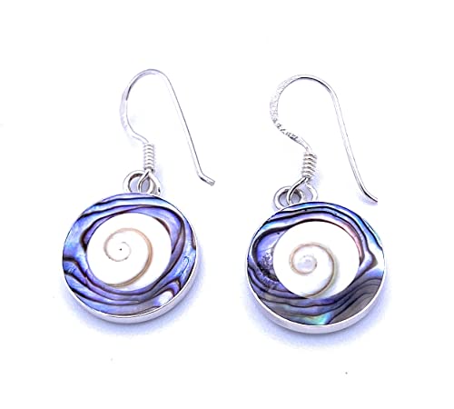 Muschel Schmuck (Ohrringe) Kreiselschnecke Abalone...