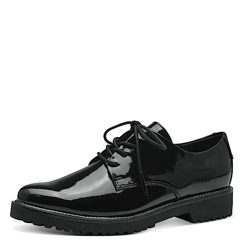 MARCO TOZZI Damen Schnürschuhe Elegant Lack,...