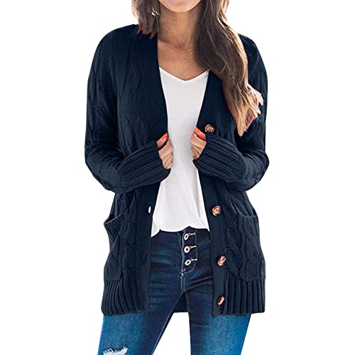 Lettgt Wintermantel Damen Warm Zip Jacke Mit...