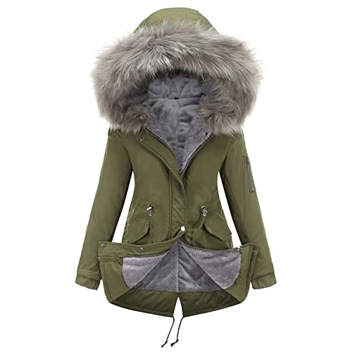 Winterjacke Outdoorjacke Fleecejacke Wintermantel...