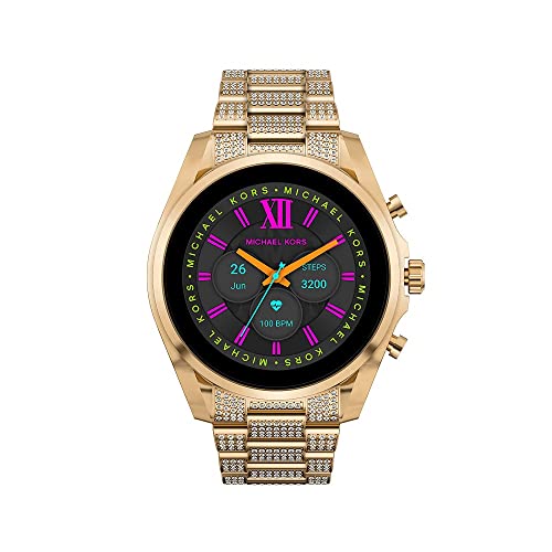 Michael Kors Damen Uhr Gen 6 Smartwatch Bradshaw...