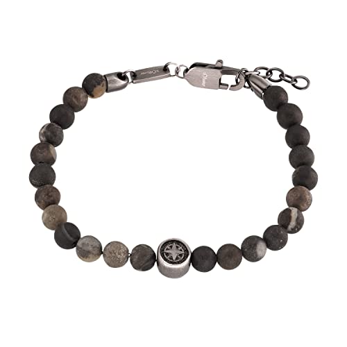 s.Oliver Armband Edelstahl Herren Armschmuck, 20+2...