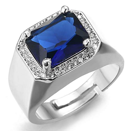 Halukakah Diamantring mit Blauem...