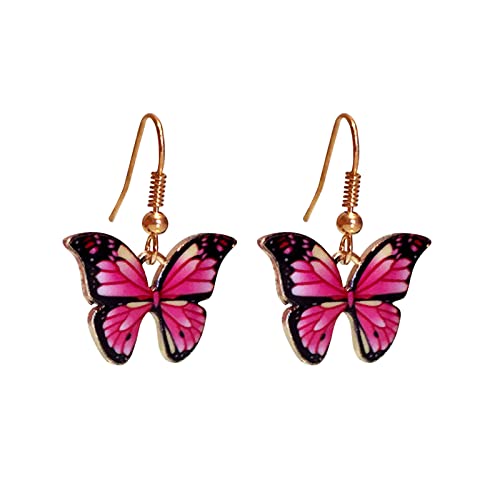 Schmetterling-Ohrringe für Damen und Mädchen,...