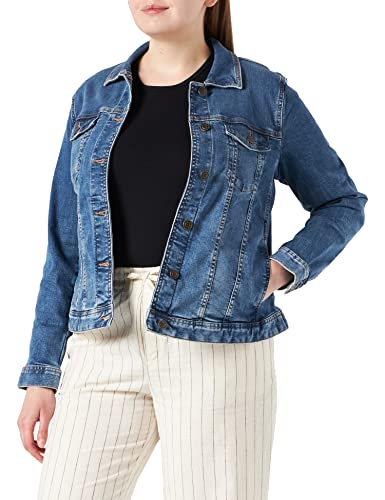 TOM TAILOR Damen Plussize Jeansjacke im...