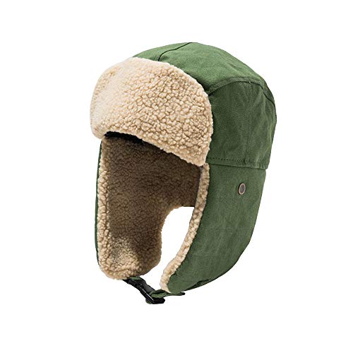 CLAPE Unisex Fliegermütze Trappermütze Bomber...