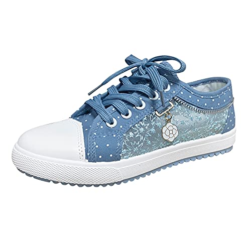 BIBOKAOKE Freizeitschuhe Damen Bestickte Sneaker...