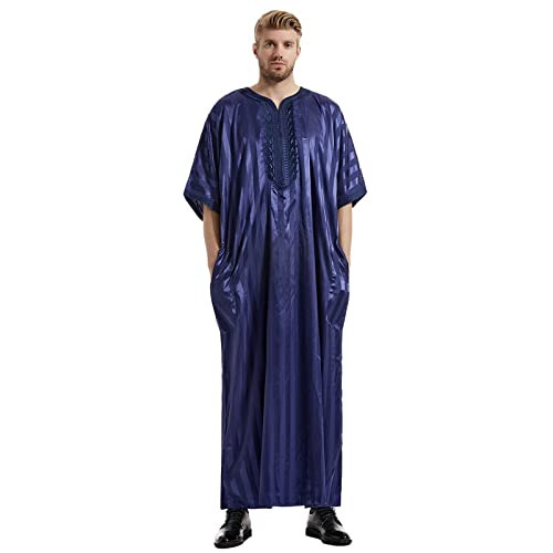 MNSWR Muslim Anzug Kaftan Männer islamischen...