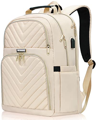 Kuosdaz Rucksack Damen, 15.6 Zoll Schulrucksack...