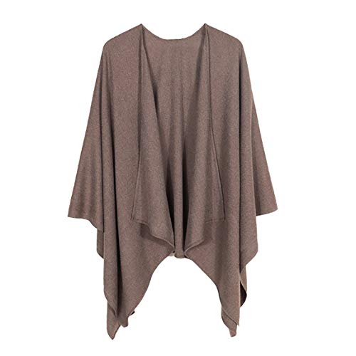 Ritera Damen Poncho Schal Cashmere Feeling Strick...