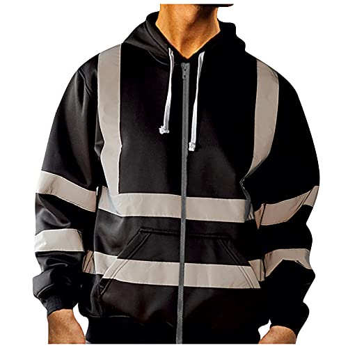 Meilily Herren Kapuzen-Sweatshirt Langärmelig...