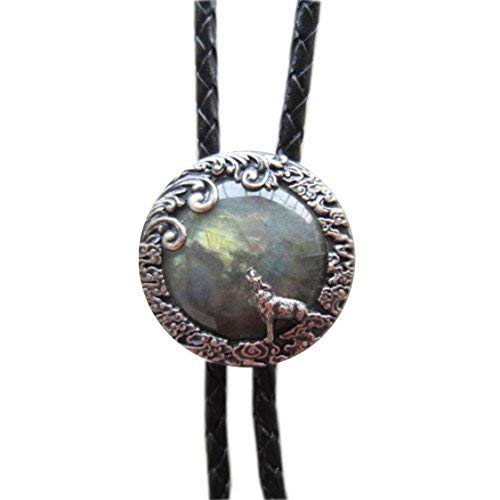 Piratenladen Bolo Tie Heulender Wolf,...