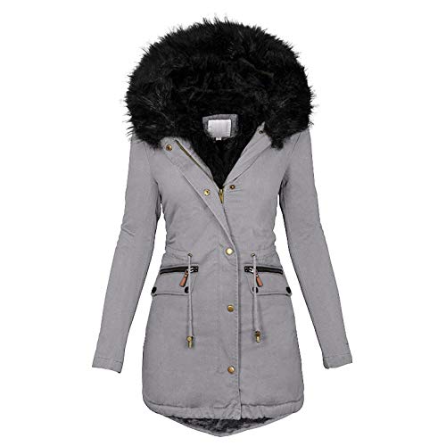 Damen Winterparka Mantel Winterjacke Winterparka...