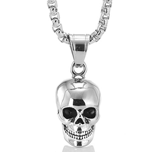 Beydodo Kette Herren Edelstahl, Totenkopf...