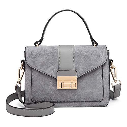 Miss Lulu Handtasche Klein Henkeltasche Damen...