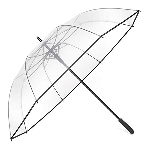 Minuma® Regenschirm XXL | durchsichtig, klar und...