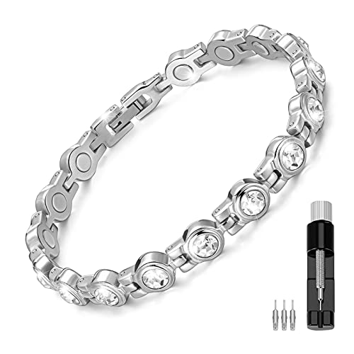 Magnetarmband für Damen Titanstahl Magnetisches...