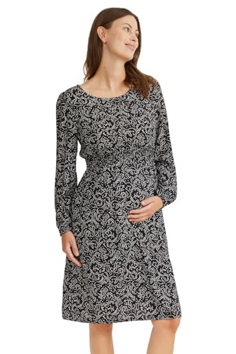 C&A Damen Kleid Umstandsmode Rundhalsausschnitt...