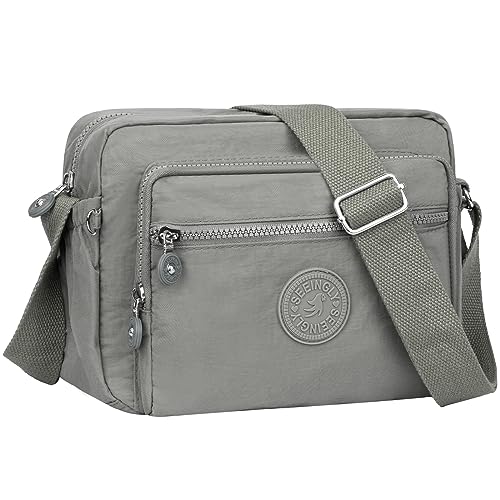 NEWIROVE Crossbody Bag Damen Umhängetasche Damen...