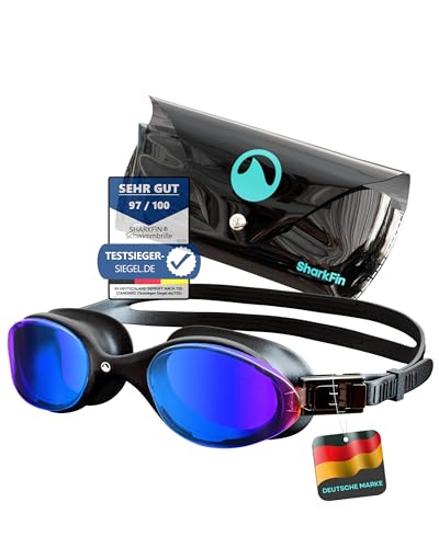 SharkFin | Schwimmbrille | für Erwachsene &...