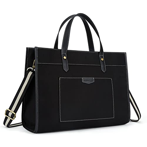 Missnine Laptop Handtasche Damen Canvas...