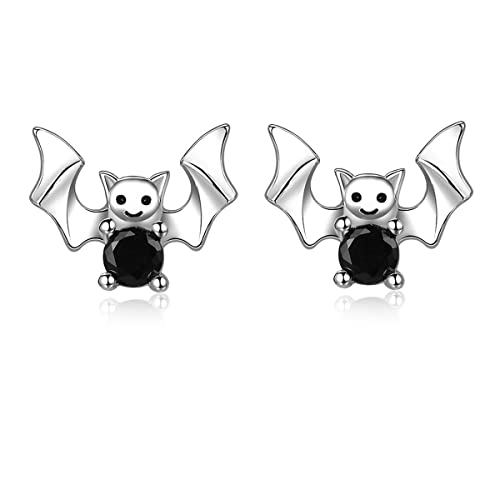 Fledermaus Ohrringe 925 Sterling Silber...