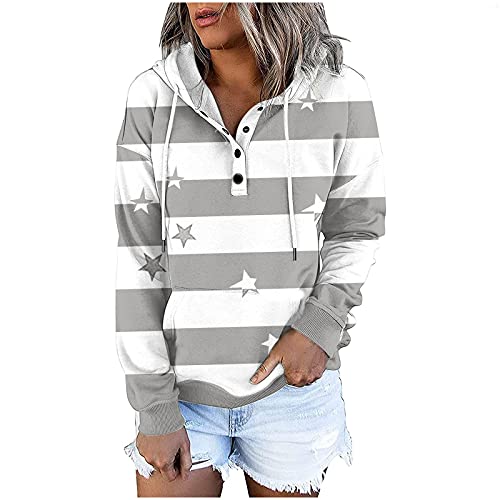 Oversize Pullover Damen,Damenmode Farbblock Hoodie...