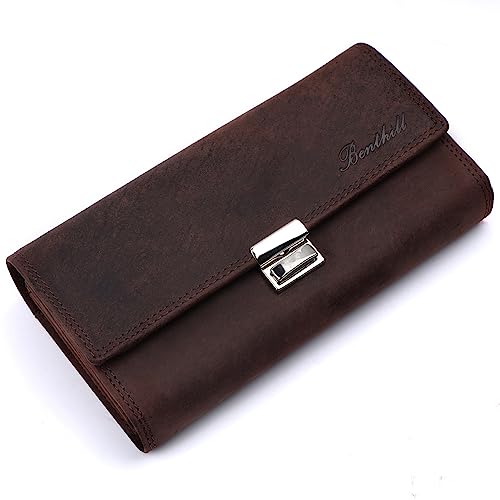 Benthill Kellner Geldbörse Leder - Echtleder...