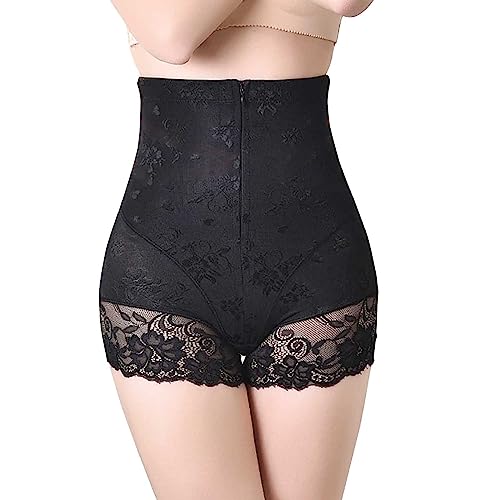 YANFJHV Damen-Hosen mit einfarbigem Frontlift und...