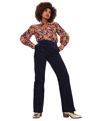 Joe Browns Damen Midnight Blue Velvet Moleskin...
