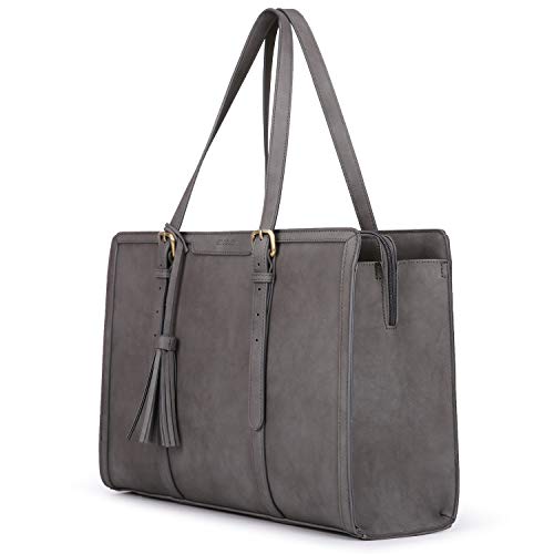ECOSUSI Damen Handtasche aus PU-Leder große...