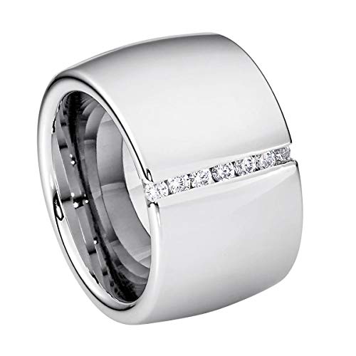 Heideman Ring Damen Lines aus Edelstahl silber...