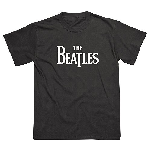 Spike Herren T-Shirt The Beatles Logo, schwarz,...