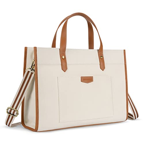 Missnine Laptop Handtasche Damen Canvas...