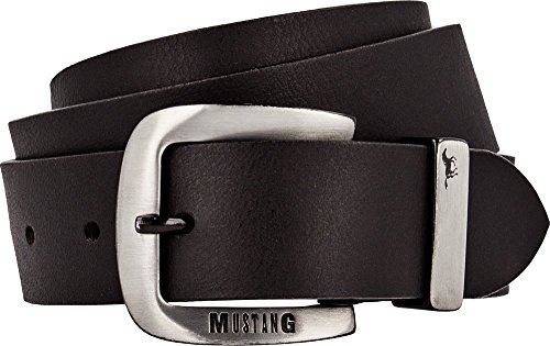 Mustang Belts Herren MG2003R01 Gürtel, Schwarz...