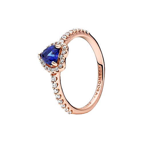 PANDORA Ring Rosé 'funkelndes Herz'...