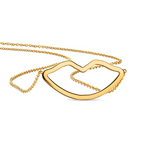 OROVI Schmuck Damen Halskette Gelbgold mit...