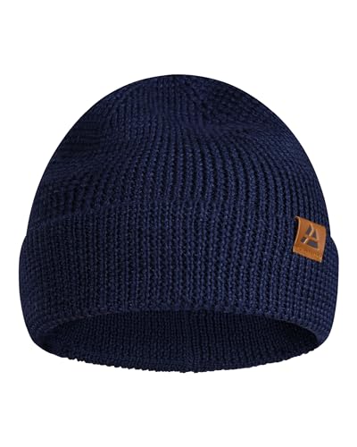 DANISH ENDURANCE Beanie aus Merinowolle (Blau)