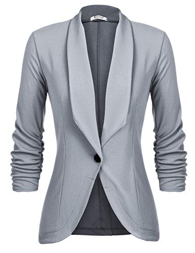 Unibelle Damen Blazer Cardigan Dünn 3/4 Längere...