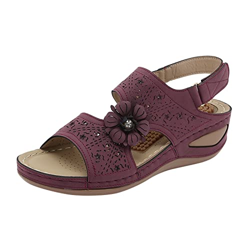 Hanraz keilsandalen sommer offene Zehen...