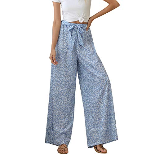 Sommerhose Damen Leicht 7/8 Stoffhose Causal...