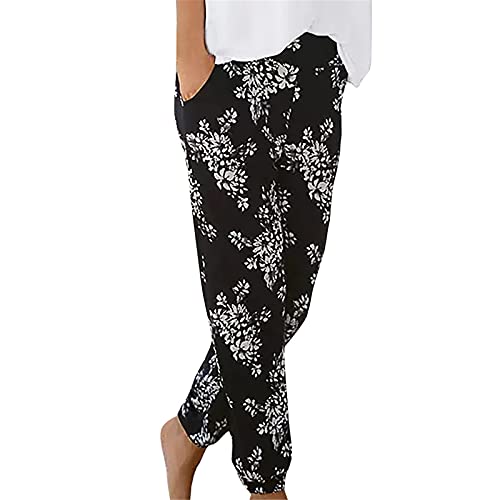 Damen Pant Lange Haremshose Schlupfhose Boho...