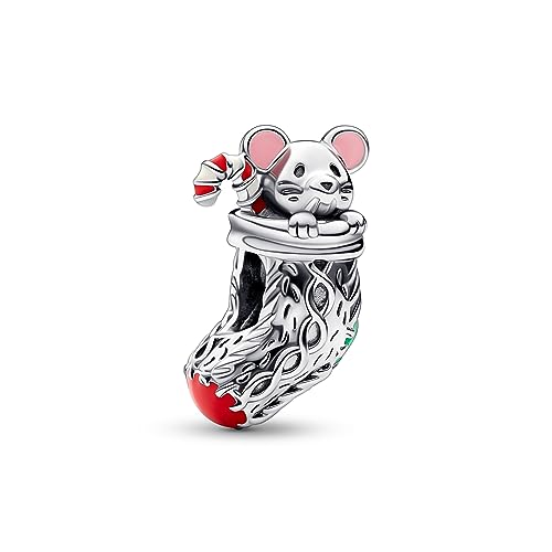 Pandora Festliches Maus & Weihnachtsstrumpf Charm...