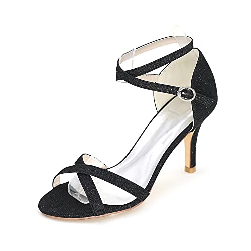 LGYKUMEG Damen Sandalen,Brautschuhe High...