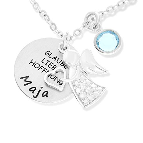 Namenskette Kette mit Gravur Silberkette mit Namen...